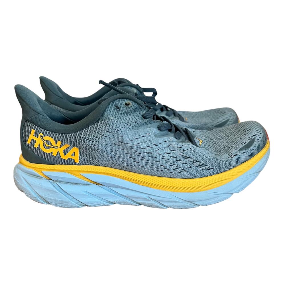 HOKA ONE ONE Clifton 8 Running Shoes Size 8D - Picture 1 of 15
